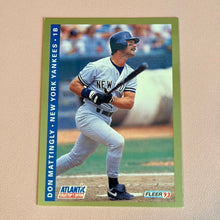 Load image into Gallery viewer, Don Mattingly Fleer 1993 Atlantic Collector’s Edition