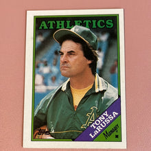 Load image into Gallery viewer, Tony LaRussa 1988 Topps Manager card