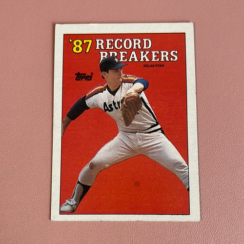 Nolan Ryan 1987 Record Breakers