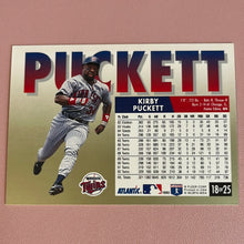 Load image into Gallery viewer, Kirby Puckett Fleer 1993 Atlantic Collector’s Edition