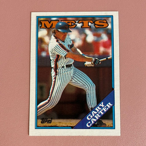 Gary Carter 1988 Topps card